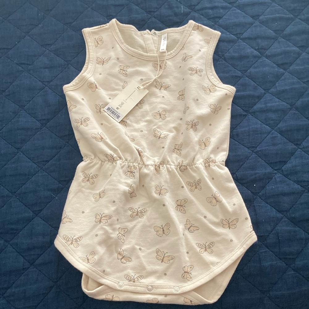 NWT Rylee + Cru Butterly Romper size 2-3Y.